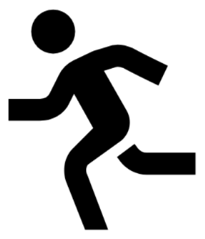 a person climbing