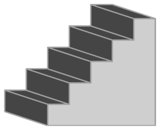 a staircase